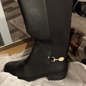 Giani Bernini Black Heeled Boots